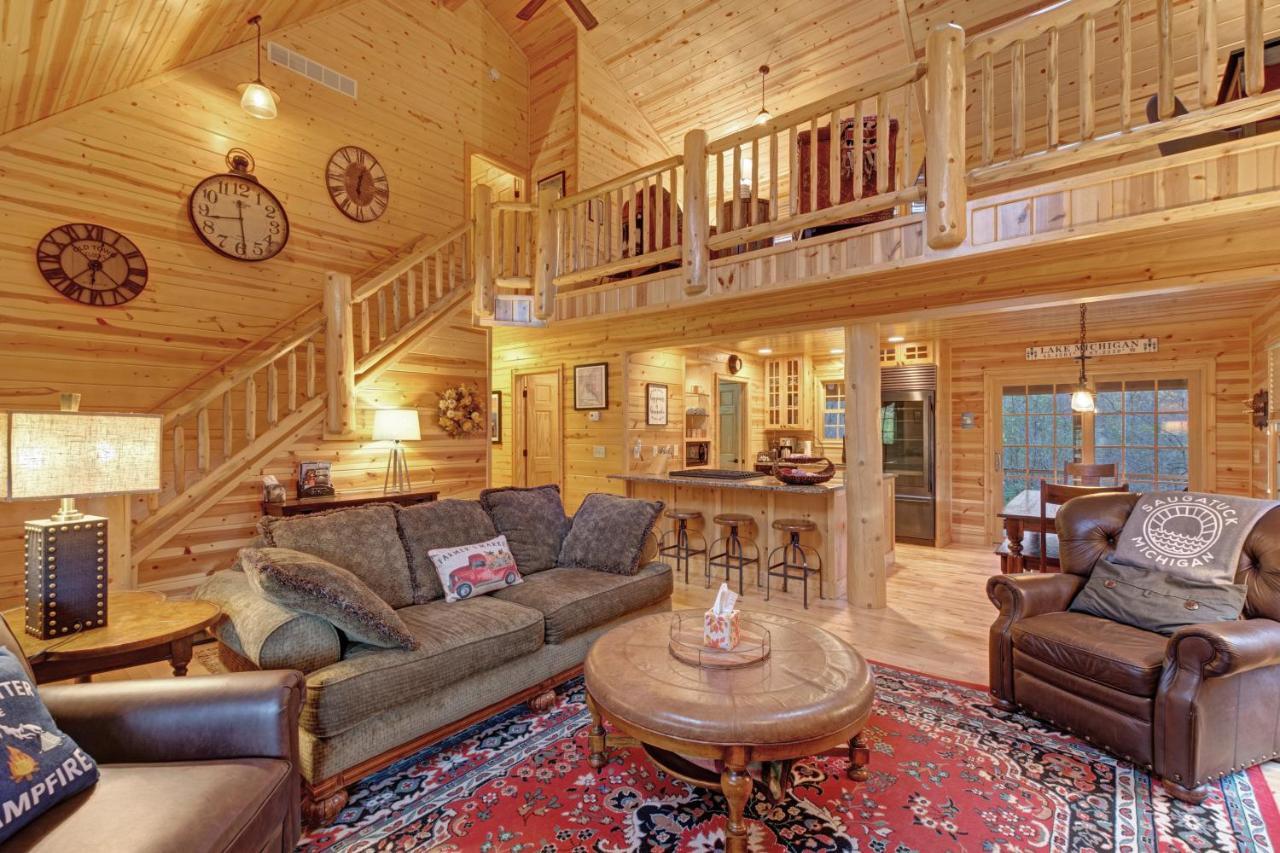 Kingfisher Cove Cabin 2 Saugatuck Exteriör bild