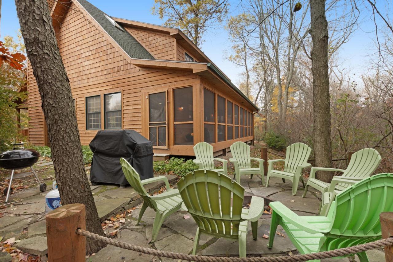 Kingfisher Cove Cabin 2 Saugatuck Exteriör bild